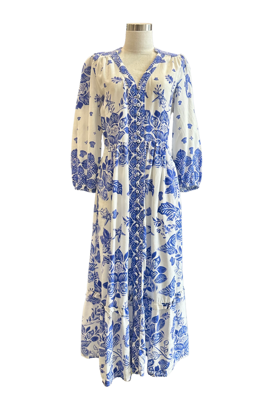 Blue Illusion Dress Size XS