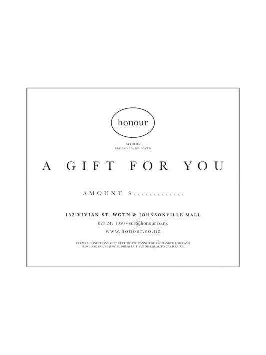 GIFT VOUCHER